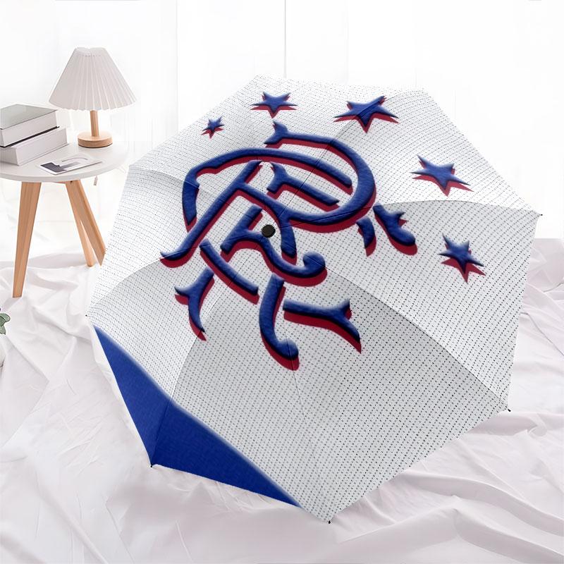 Rangers, Automatic Folding Umbrella, Portable and Foldable Design, 8 Ribs, a Christmas or Birthday Gift.