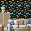 Colorful Dinosaurs Wallpaper for Living Room and Bedroom 50x1000