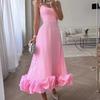 Large 3D A-Line Skirt with Hanging Straps