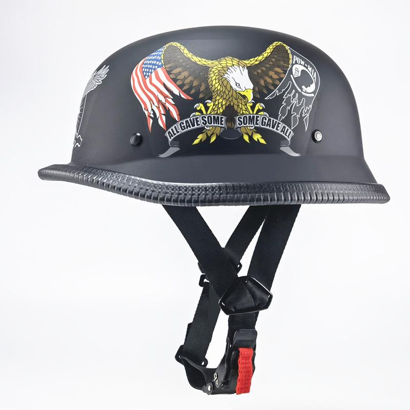 Retro Lightweight Motorcycle Half Helmet for Men and Women