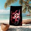 Resident Evil game, Umbrella Corporation, soft beach towel, outdoor camping vacation swimming beach towel, outdoor absorbent bath towel, Q10