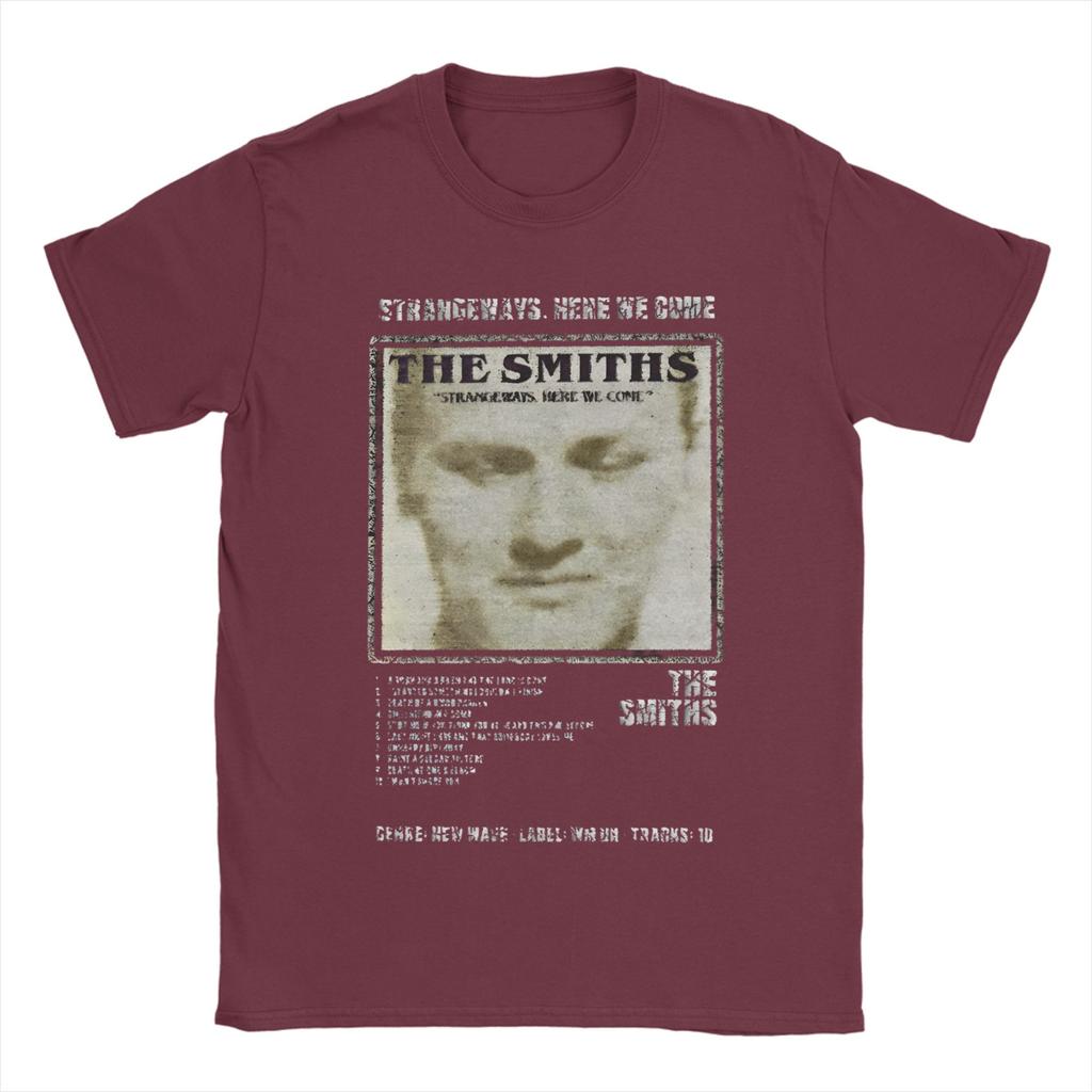 Lustiges THE SMITHS STRANGEWAYS HERE WE COME Album-Tracklist T-Shirt Unisex T-Shirt Kurzarm-T-Shirt Geschenkidee Kleidung
