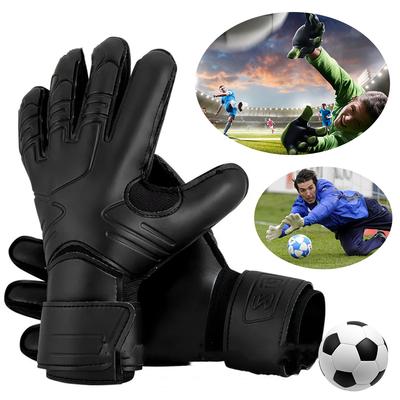 Fußball-Torwarthandschuhe, verdickt, atmungsaktiv, professioneller Schutz, für Erwachsene und Teenager, Torwarthandschuhe