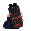 Anwendbar auf Apple 15 Handyhülle IPhone 13/14promax Erdbeerpuppe Schleife 12/11 Mattes Silikon