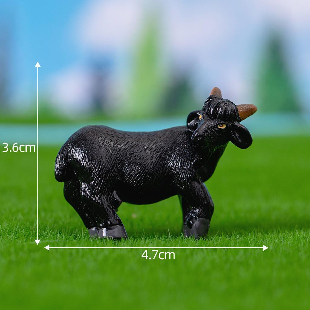 Realistic Resin Sheep Figurine Ideal For Fairy Garden Or Farm Scene Decoration