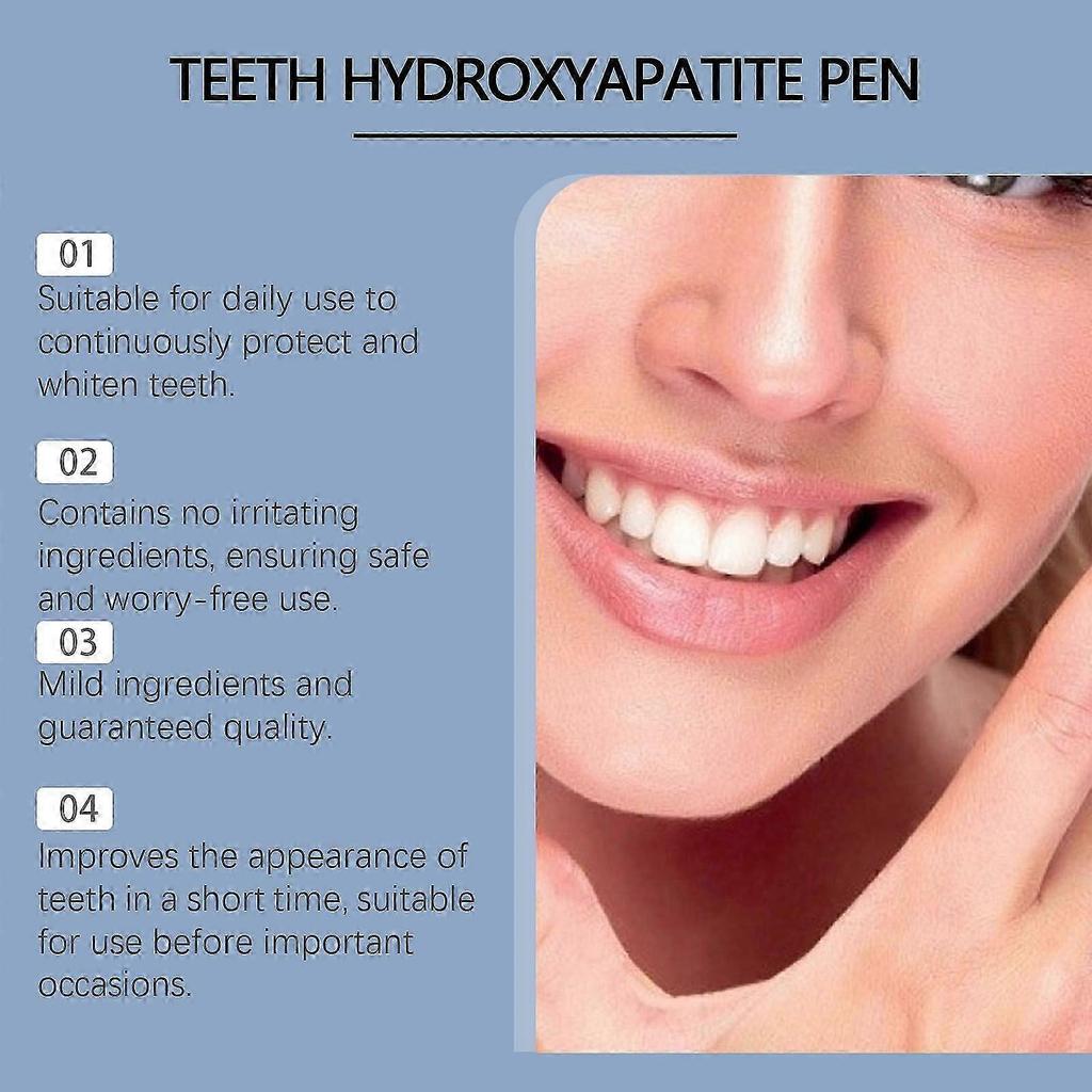 Oralhoe Teeth Stain Remover Pen, Teeth Tea Stain Cleaning, Refreshing and Enhancing Teeth Brightness, Gentle and Caring for Beautiful Teeth less