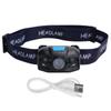 Outdoor USB Rechargeable LED Fishing Headlamp Finger Sensing Waterproof Headlight