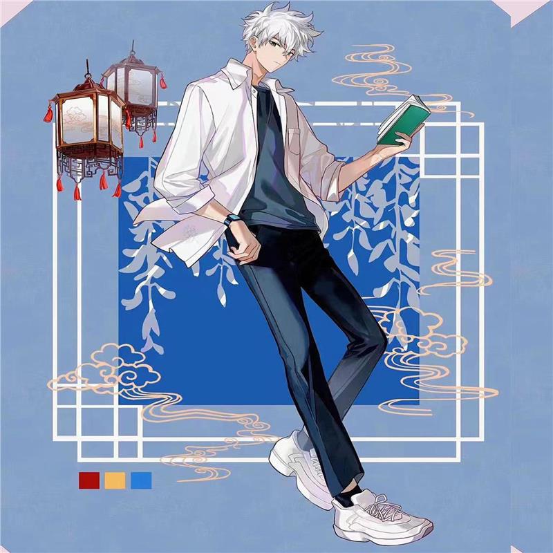 Link Click Peripherals: Extra-Large Acrylic Standee - Exquisite Qiao Ling & Lu Guang Desktop Ornament