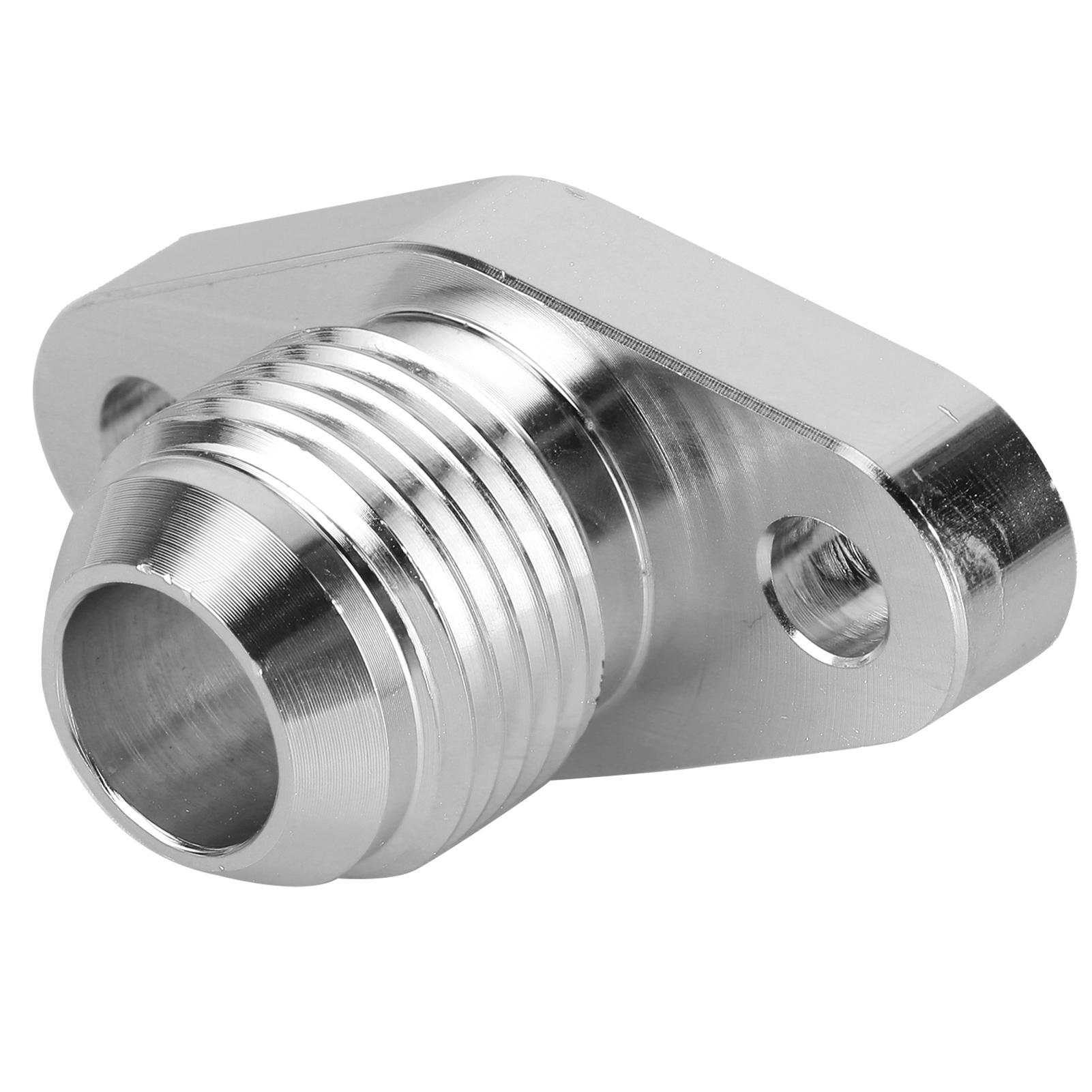 AN10 Oil Return Flange Adapter Aluminum Alloy Fitting Fit for Mitsubishi T3 T4 T35 T04B T04E T3 T4 Series