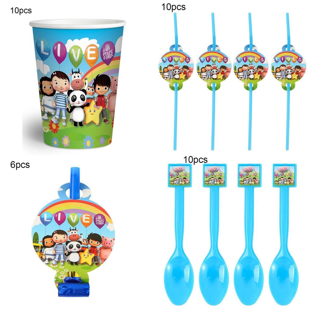 Little Baby Bum Theme Birthday Party Supplies With Festive Tableware And Decor