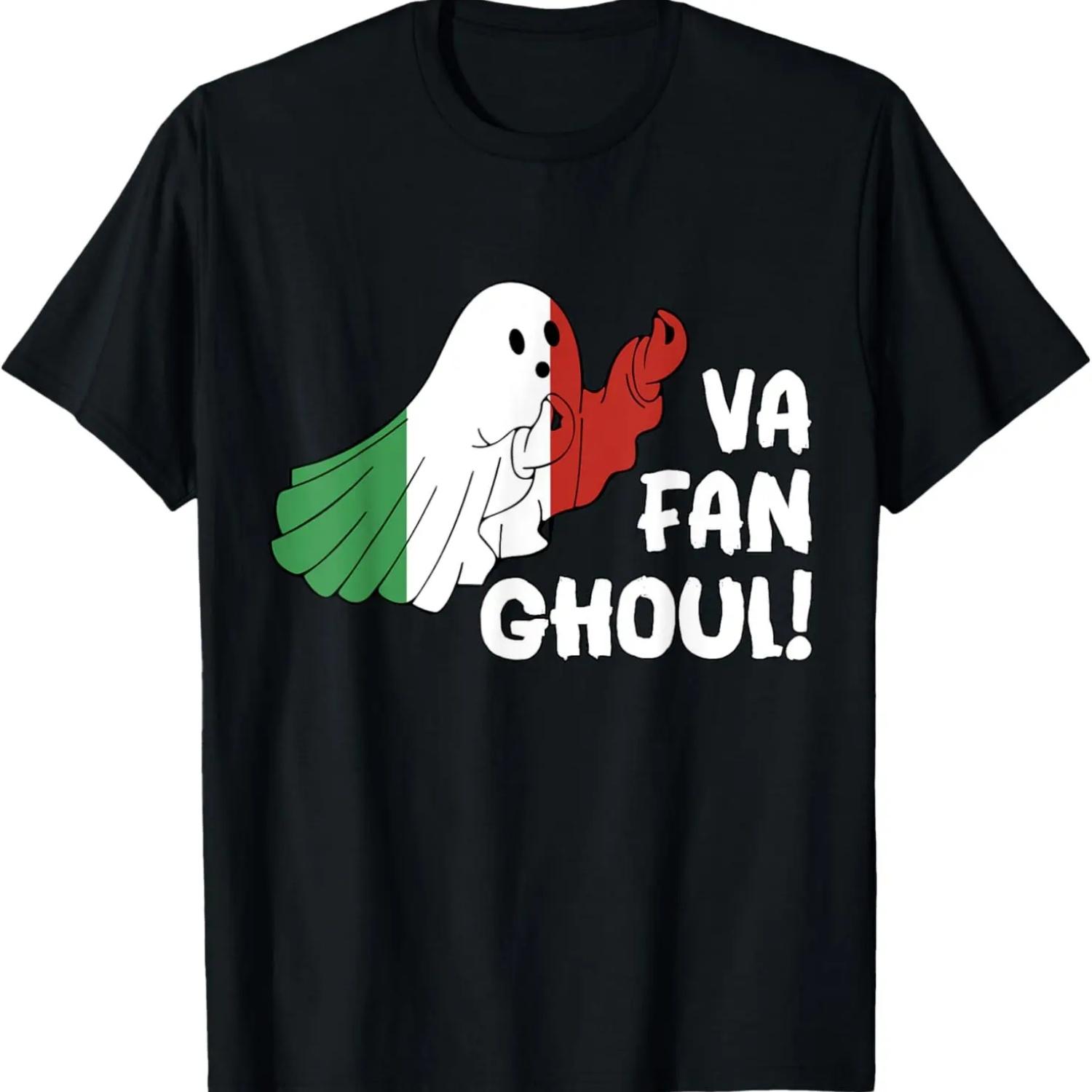 Va Fan Ghoul - Funny Italian Halloween Women Men T-Shirt,Comfortable pure cotton S