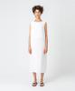 Page Back Twist Dress_White