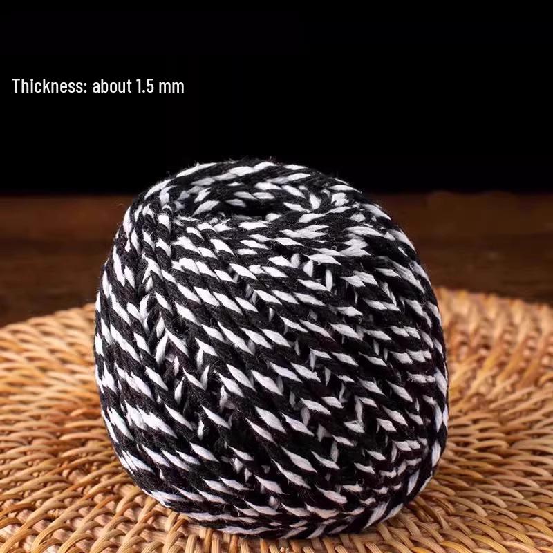 Newcomer Offer: 4 Rolls of Dumpling String for Binding Crabs, Bacon, Sausage, or Wrapping Zongzi.