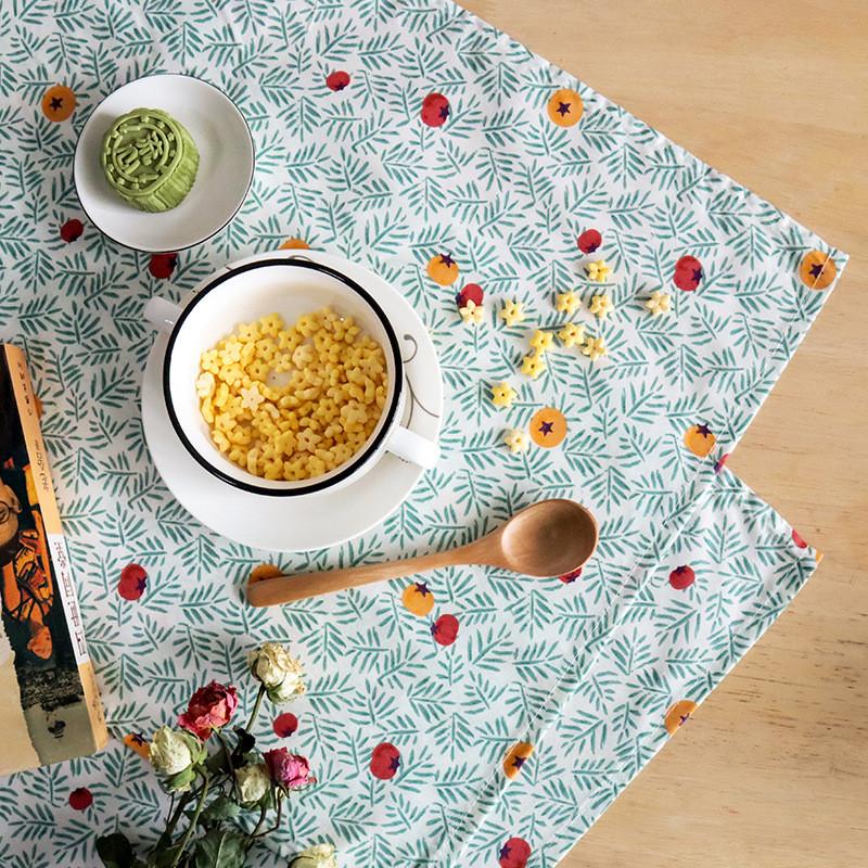 1 шт. 40x60 см хурма напечатанная домашняя хлопковая ткань кухонное чайное полотенце — фото 3