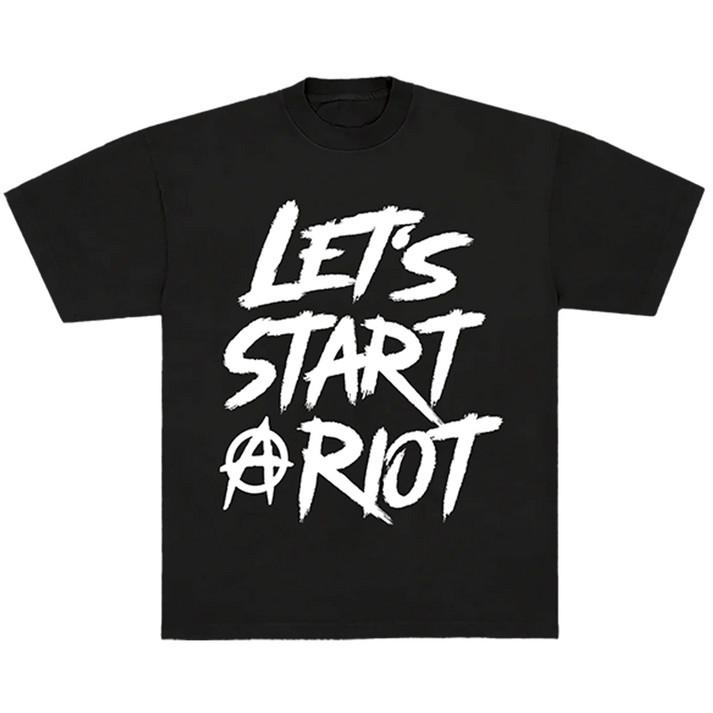 

NewThree Days Grace 034Riot034 Merch 2026 Tshirt S5XL Unisex T-Shirt L