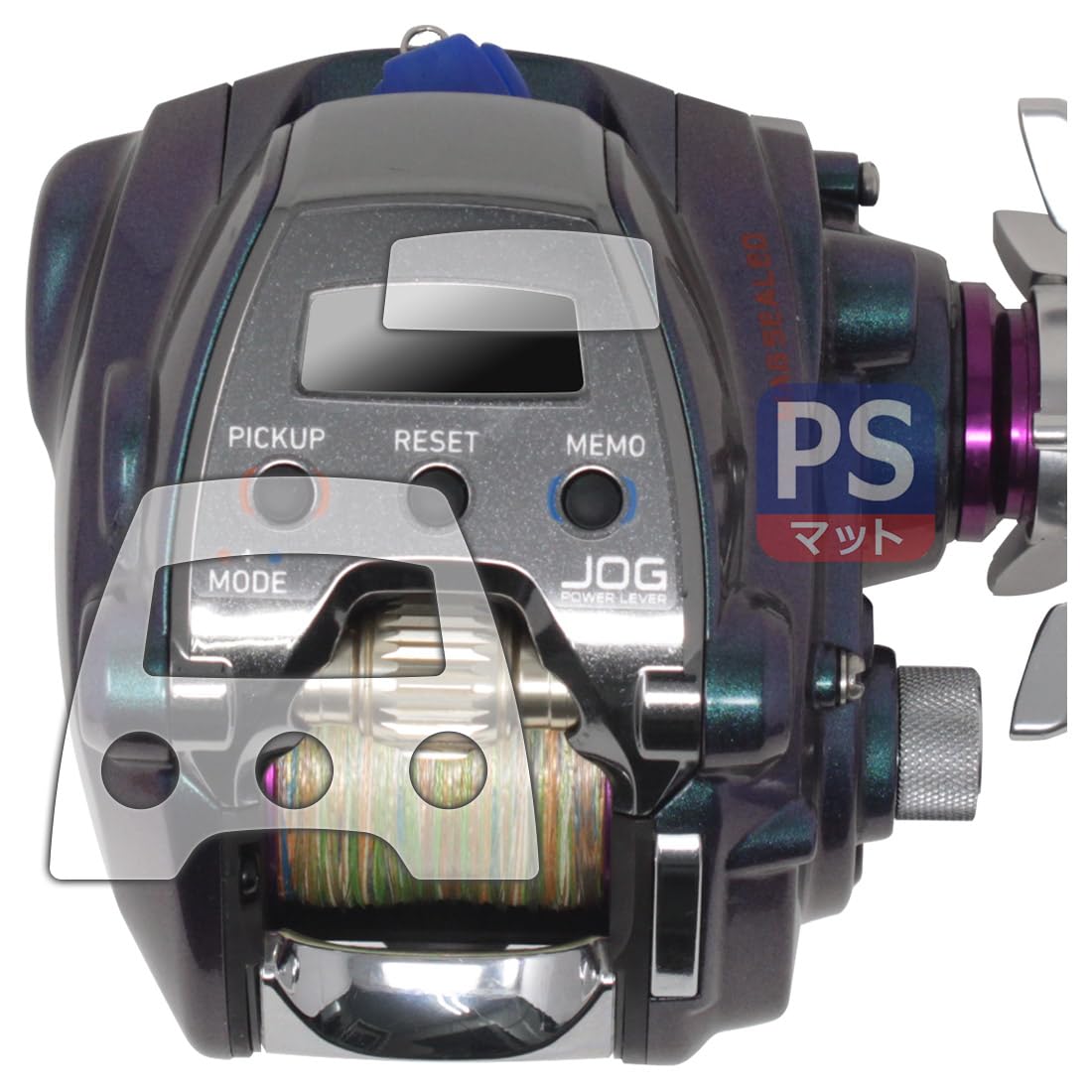 

Защитная пленка PDA Kobo PerfectShield для электрокатушки DAIWA 17 Seaborg LTD 200J/JL [Экран/Края] Антибликовая Защита от отпечатков пальцев Сделано в Японии