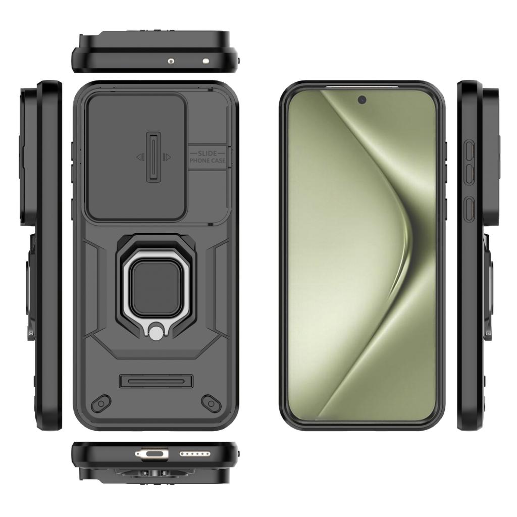 For Huawei Pura 70 Ultra Case Kickstand Shockproof Rugged PC+TPU Phone Cover Camera Protection