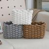 Makeup Beauty Tools Storage Basket Multifunctional Dresser Storage Basket Compact Size Cotton Rope Small Woven Organizer