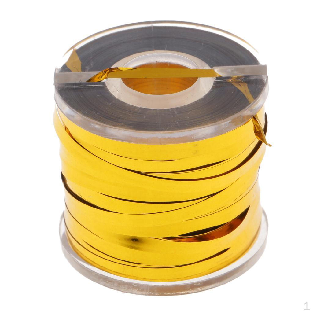 Tying Materials Holographic Tinsel Tape For Dry Flies, Saltwater Flies