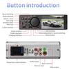 7805 4.1 Inch Universal Car Radio Receiver MP5 Player, Support FM & Bluetooth & TF Card with Remote Control