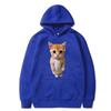 Autunm Funny Cat Printed Women Casual Multi-color Hoodies Women Men Harajuku Pullover Girl Boy Fashion Clothes Tops