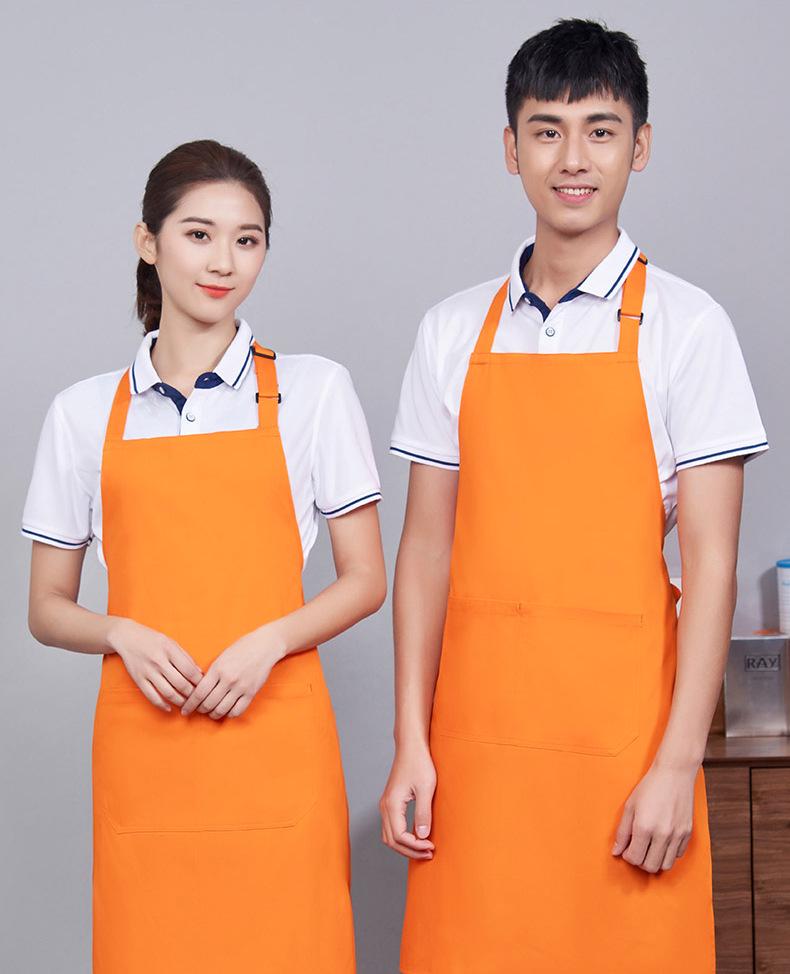 Adjustable Waterproof Apron for Kitchen, Restaurant, or BBQ with Customizable Printing