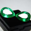 16.20 Ct Natural GREEN Emerald PEAR Cut Loose Gemstone CERTIFIED A-6425