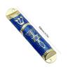 Metal Mezuzah Case with Messianic Seal for Hebrew Home Blessing Jewish Gift