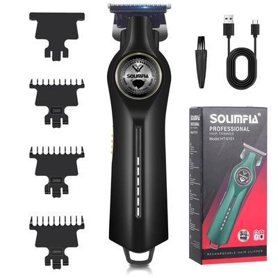 Professionelle Haarschneidemaschine für Männer, kabellose Friseur-Haarschneidemaschine zum Haareschneiden und Pflegen, wiederaufladbarer Bartschneider