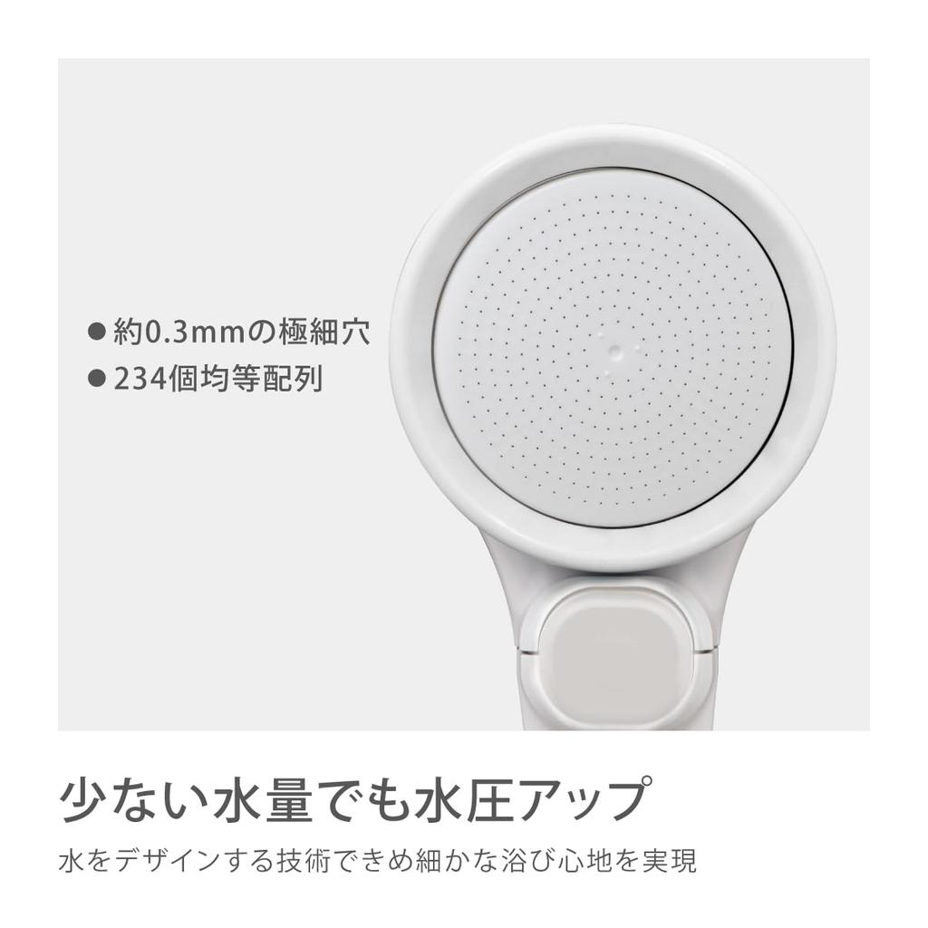 Takagi Baby Shower Comfortable Shower Pita for JSB027A Head, BABY, White,
