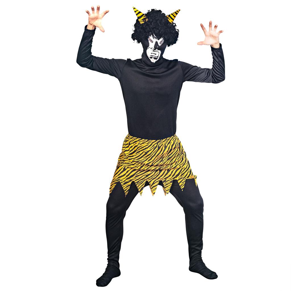 Clearstone Halloween Setsubun Real Demon Cosplay Size Black Costume, Men's, M,