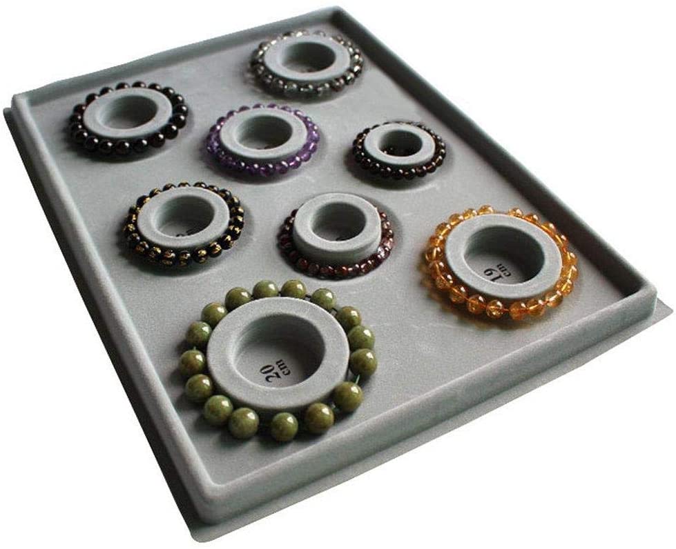 2Pcs Bead Design Board Bracelet Design Board Flocked Bead Board Necklace Beading