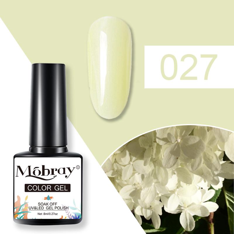 Mobray 80 Colors Gel Nail Polish 8ML Semi Permanent Gel Lacquer Soak Off UV Gel for Nail Art