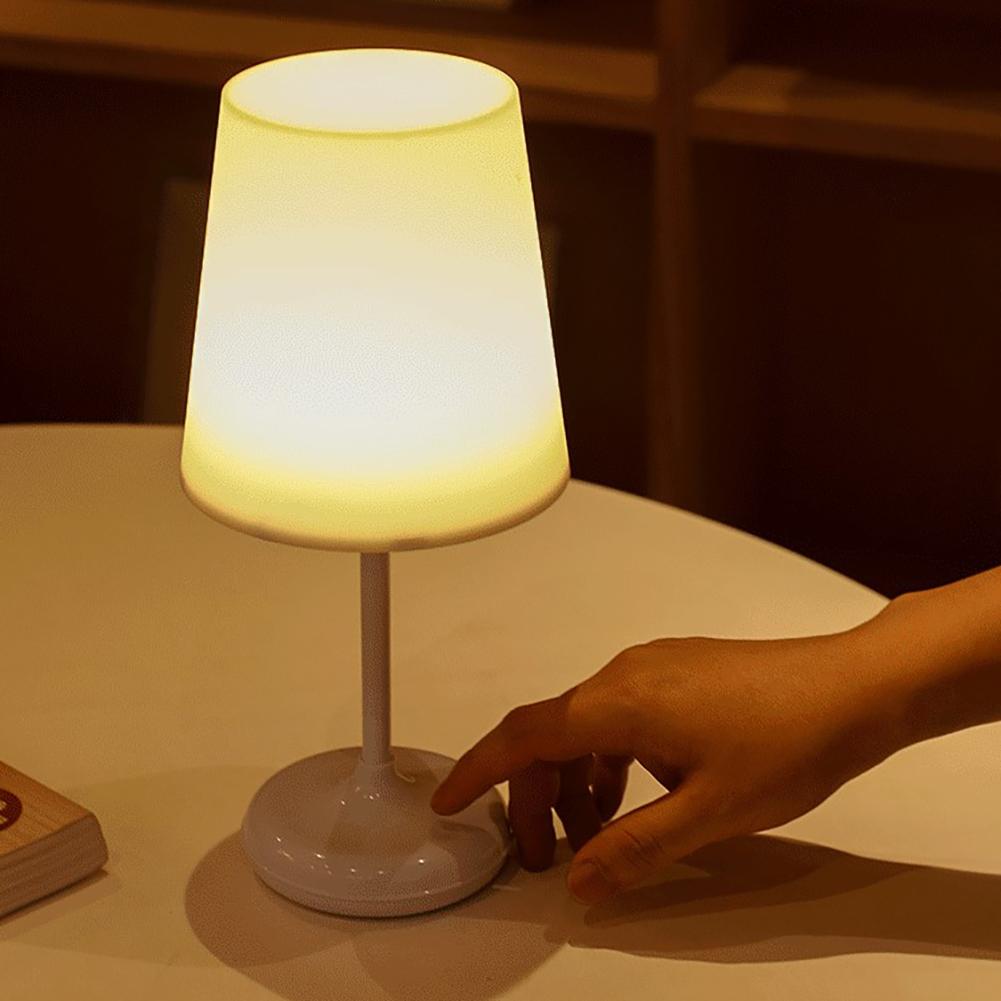1.5w Led Table Lamp Wireless Remote Control Rechargeable Bedroom Bedside Touch Contral Night Light