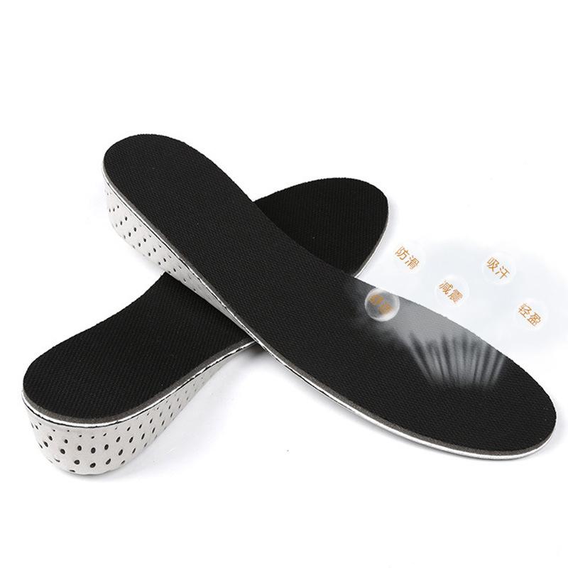 1 Pair 2 Centimeters EVA Memory Cotton Insole Invisible Inner Height-increasing Pad Sports Warm Full Pad Half Pad Men's and Women's High Heels