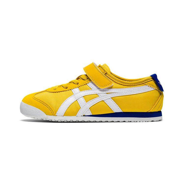 Onitsuka Tiger MEXICO 66 Minimalist Style Low top Sports Casual Shoes Yellow Children Aged 3 7 Years Old 1184A161-750