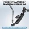 360° Motorrad Lenkerhalterung Aluminium Halter Fahrrad Halterung Für Gopro Hero 12 11 10 9 8 Insta360 Osmo Action Kamera Zubehör