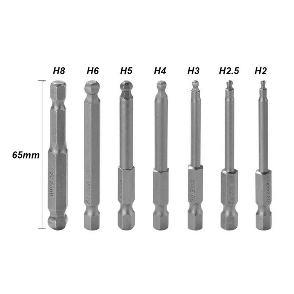 Socket Screwdriver Bit Hex Ball Bit Set Quick Connect driver drill