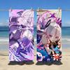 Game Genshin Citlali Impact Towel Sports Quick Dry Travel Camping Gear Sandproof Soft Light Large Beach Towel