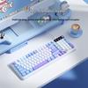 BOW Hangshi K520U Wired RGB Keyboard for Laptops & Desktops, Girls Typing Edition