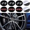4pcs 56/60/63/65/68MM Auto Emblem Styling Wheel Center Covers Decor Stickers Hub Caps For Volkswagen VW GTI R Beetle Polo Touran