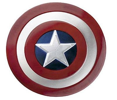 Escudo Grande Iluminado Bravebird, Capitão América, Vingadores, Diâmetro de 32cm, Cosplay [Importação Paralela] (Vermelho) bb143