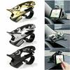 360 Degrees Rotating Mobile Phone Clamp Plastic Bracket Car Phone Holder Cradle