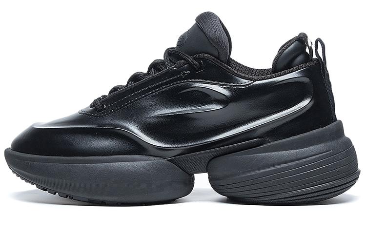 Li Ning CF Tracing Collection Низкие спортивные повседневные кроссовки Унисекс Черные AGLS239-2 38