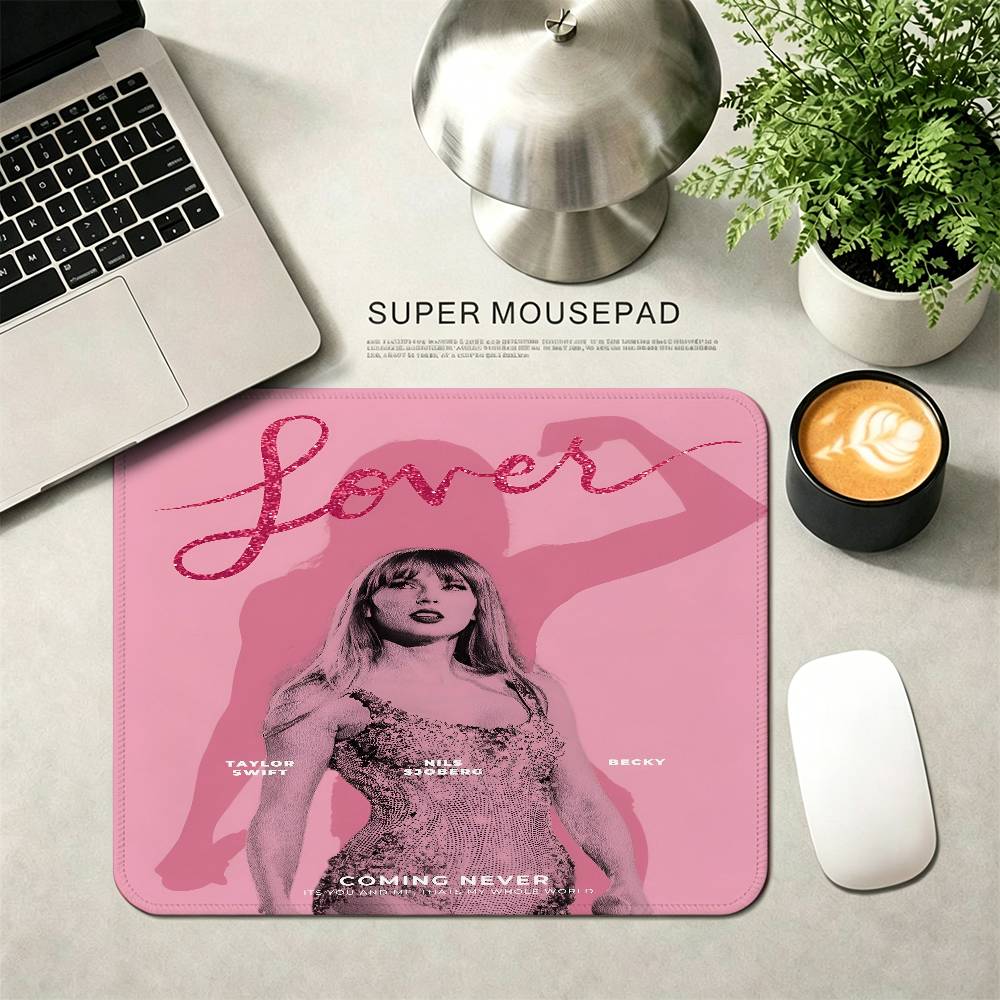 Singer T-Taylor-S-Swift-ES T-TTPD 25x29cm Small Office Student Gaming Thickened Pad Non-slip Cushion Mouse Pad Writing Desk Mats