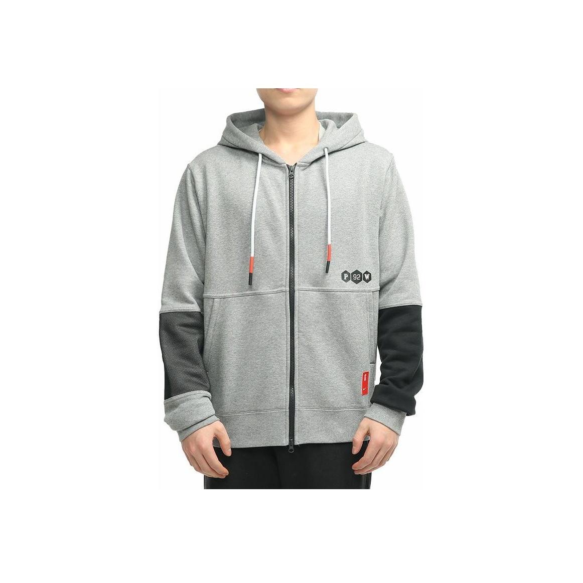 

Мужская куртка с капюшоном на молнии Nike Spliced, верхняя одежда, серая CK6742-091 XXXXL