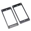 2pcs Guitar Pickup Ring Cover Frame Flat Metal Pickup Mounting Rings 2×2mm for LP/SG Guitar