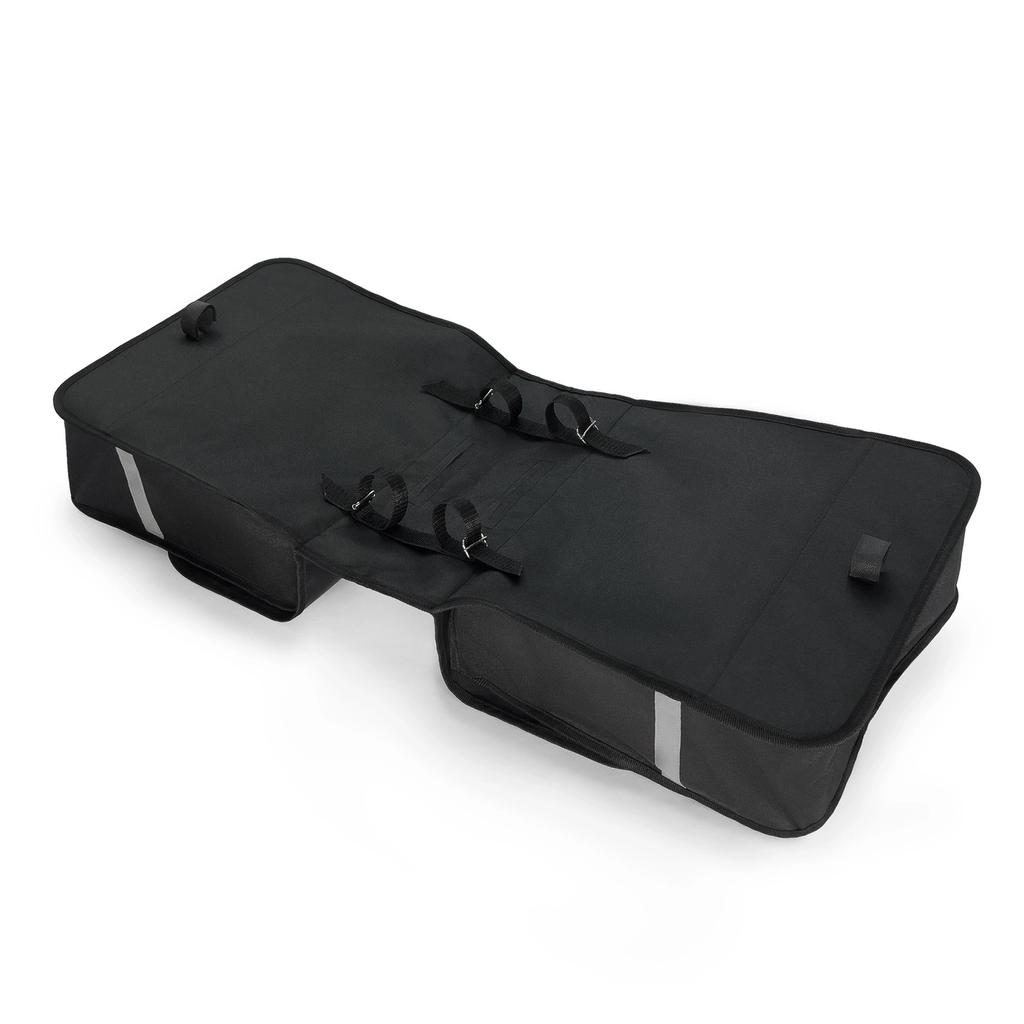 Wozinsky Sakwa Rowerowa Na Bagażnik Podwójna 28 L Czarna (Wbb34Bk)