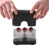 Cherry Corer Manual Press-Type Fruit Pitter Stainless Steel Cherry Pit Tool for Cherries Jujubes Red Dates Hawthorns Dishwasher Safe Cherry Pit