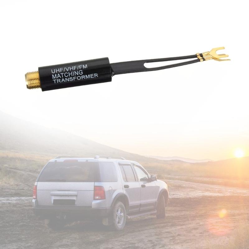 Transformation Adapter UHF Antennae Transformation Converter F Female HDTV Radio Antennae for Home Theater